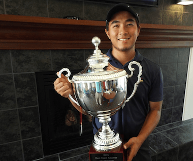 2015 East Coast Amateur champion Elki Kow<Br>(Photo courtesy of the East Coast Amateur)