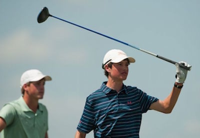 Cole Hammer now just two off the lead (PGA photo)