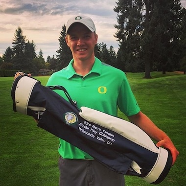 2015 Oregon Stroke Play champion Sulman Raza<br>(Oregon Golf Association photo)