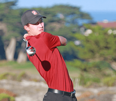 2015 NCGA Match Play champion Maverick<br>McNealy of Stanford (NCGA photo)