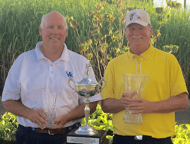 2015 Kentucky Senior winner Gary Backlund (right)