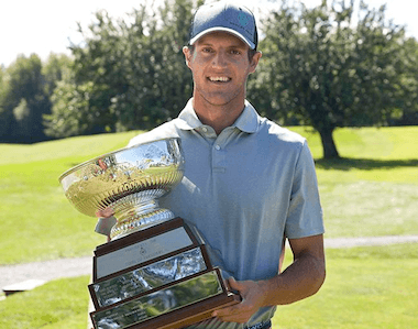 2015 Canadian Mid-Am winner Garrett Rank (Golf Canada)