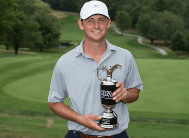 15-stroke winner Matt Parziale (MGA photo)