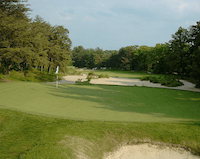 17th hole at Pine Valley