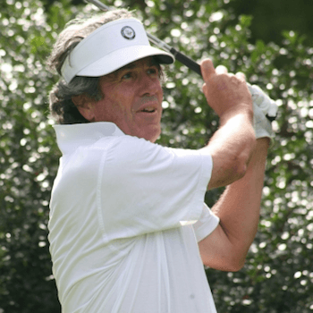 First-round leader John Ervasti (MGA photo)