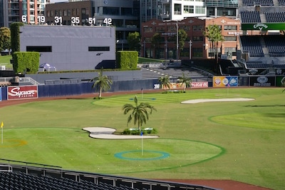 Looking over the Links at Petco Park