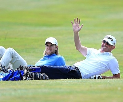 Gary Hendley and Ben Daniels at the PGA Four-Ball<br>( Getty Images )