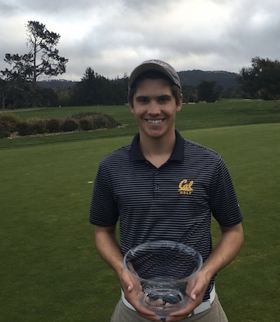 Christmas Classic champ Ben Doyle <br>under a beautiful Monterey sky