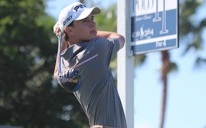 Austin Eckroat at Junior Invitational <br>(Junior Invitational Photo)</br>