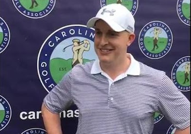 Charlie Niland has the over night lead at the Carolinian Amateur Championship <br>(Carolinas Golf Association Photo)</br>