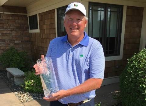 Two trophies in two weeks for Gene Elliott