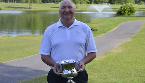 Mike Krulich wins after Virginia Senior victory <br>(VSGA Photo)</br>