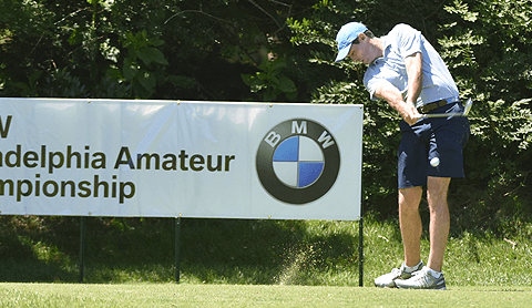 Michael McDermott during BMW Philadelphia Amateur play <br>(GAP Photo)</br>