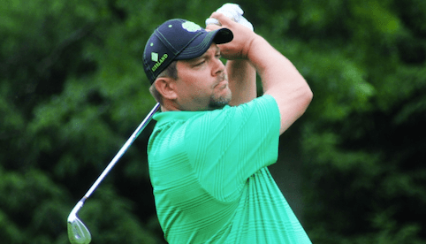 Matt Christensen holds 54-hole Indiana Amateur lead <br>(IGA Photo)</br>