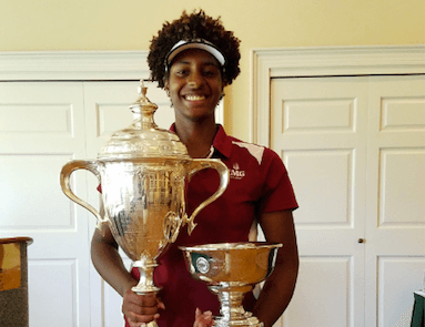 Alex Wright after winning Women's Southern Amateur <br>(Women's Southern Golf Association Photo)</br>