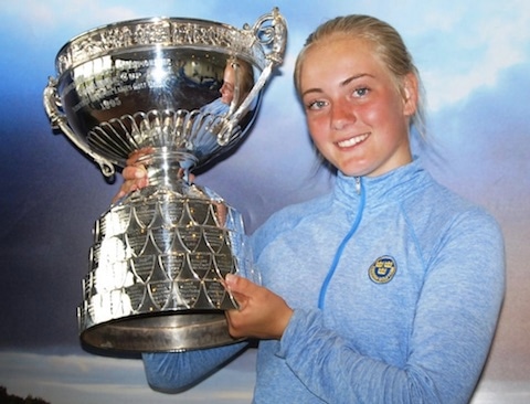 Julia Engstrom wins Ladies British Amateur