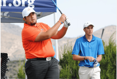 Sean Carlon during NMWT action <br>(Sun Country Golf Photo)</br>