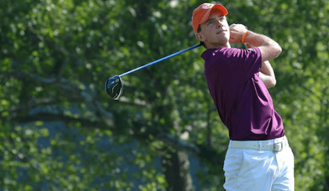 Joey Lane during Wednesday Virginia Amateur action <br>(VSGA Photo)</br>
