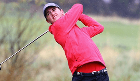 Alex Springer shoots is 9-under after 36-holes <br>(Central Missouri Athletics Photo)</br>