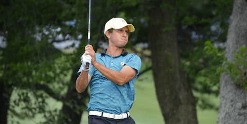 Jeremy Nevius during New Jersey Open second round <br>(NJSGA Photo)</br>