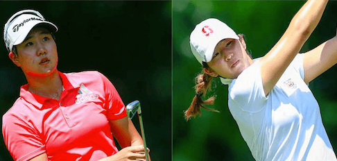 Eun Jeong Seong (L) and Andrea Lee (R) will match up tomorrow <br>(USGA Photo)</br>