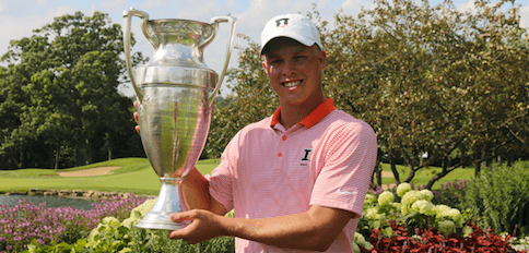 Nick Hardy at the Illinois State Amateur <br>(CDGA Photo)</br>