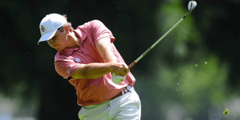 Blaine Hale in action for the Oklahoma Sooners <br>(Oklahoma Athletics Photo)</br>