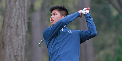 Two-seed Shintaro Ban on Wednesday <br>(NCGA Photo)
