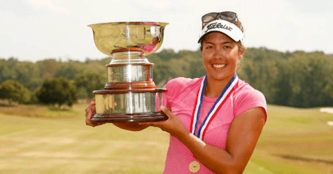 Lauren Greenlief became the youngest U.S. Women's Mid-Amateur champion in 2015 <br>(USGA Photo)