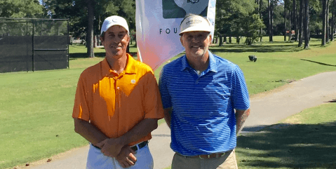 Eddie Hargett and Walter Todd <br>(SC Golf Association Photo)