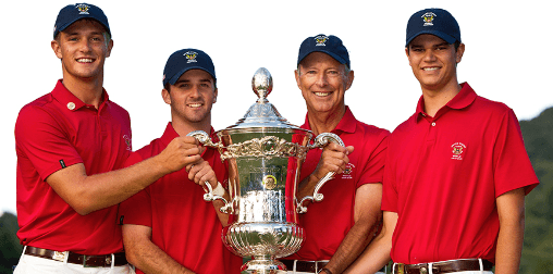 2014 Team U.S.A. World Amateur Team Championship winning team <br>(International Golf Federation Photo)