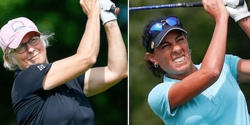 Ellen Port (L) and Andrea Kraus (R) <br>(USGA Photo)