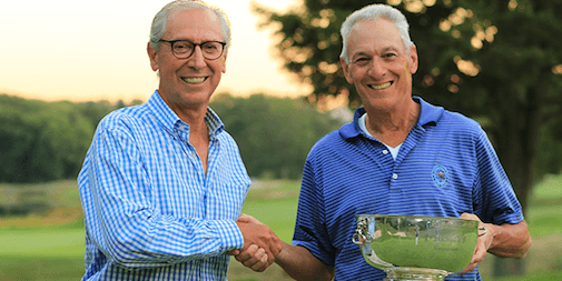Metropolitan Senior Masters winner David Pilossoph <br>(MGA Photo)
