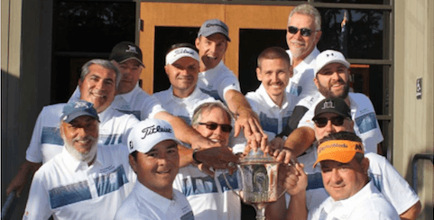 The winning Stonetree Golf Club team <br>(NCGA Photo)