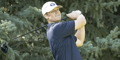 BYU's Patrick Fishburn <br>(UGA Photo)