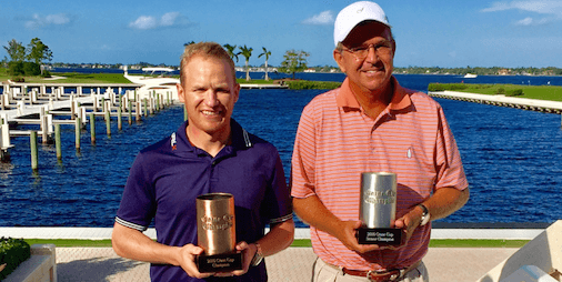 Crane Cup winner Bobby Leopold (L) <br>and Crane Cup Senior winner Pete Williams (R) <br>(Photo Courtesy of Kevin Marsh)