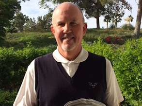 Jeff Burda with SCGA Senior Tournament of Club Champions trophy <br>(SCGA Photo)