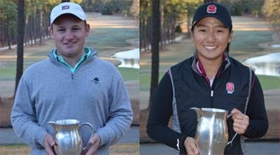 Troy Beaver (L) and Sarah Bae (R) <br>(CGA Photo)