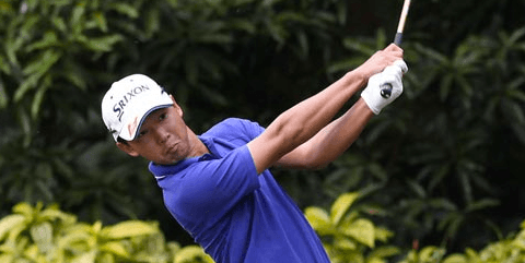 Yuto Katsuragawa led after 36-holes <br>but will begin Sunday in second place <br>(SPIN Photo)