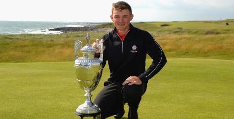 British Amateur champion Scott Gregory <br>(R&A Photo)