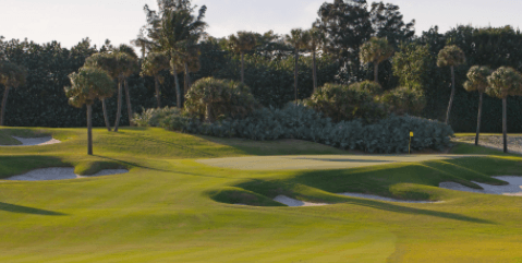Hole No. 2 at Seminole Golf Club <br>(USGA Photo)