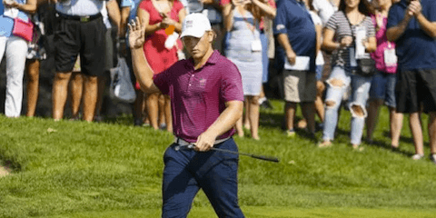 Oklahoma sophomore Brad Dalke at the 2016 U.S. Amateur <br>(Golfweek Photo)