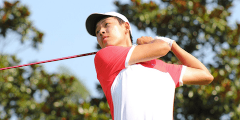 USC freshman Cheng Jin <br>(USC Athletics Photo)