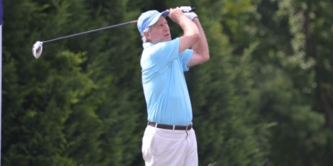 First round leader Russ Perry <br>(CGA Photo)