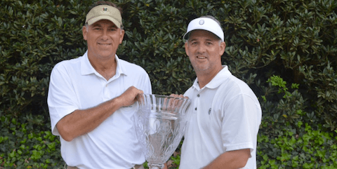 Georgia Four-Ball winners Jeff Belk and Robert Sheats <br>(GSGA Photo)