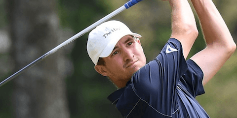 Second round co-leader Travis Trace <br>(North Florida Athletics Photo)