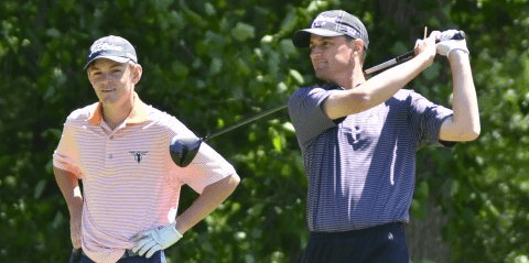 Austin Coggin (L) and Alan Coshatt (R) are among the semifinalist <br>(Alabama Golf Association Photo)