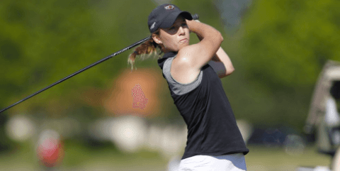 Co-medalist Ana Pelaez of South Carolina <br>(South Carolina Athletics Photo)