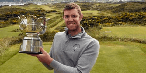Peter O'Keeffe wins the Irish Amateur Open