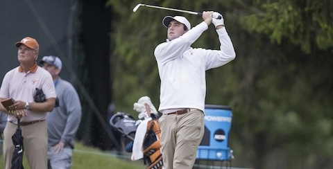 Individual Leader Scottie Scheffler of Texas 
